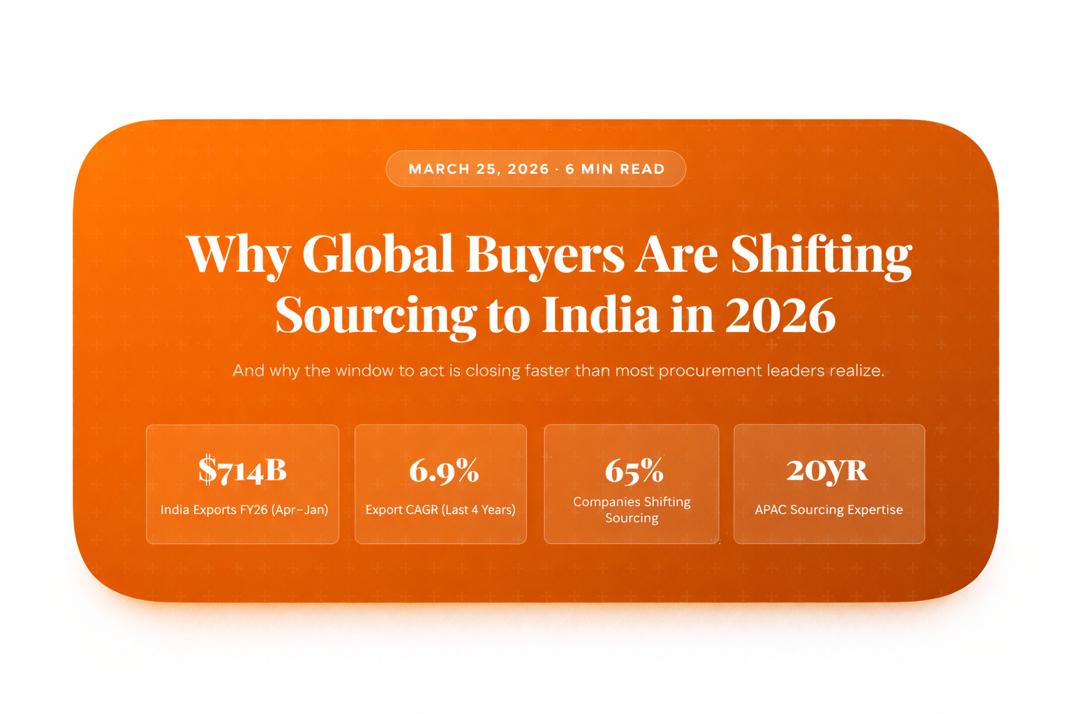 Chemical Sourcing from India in 2026: Lower Tariffs, Verified Suppliers & CDMO Access